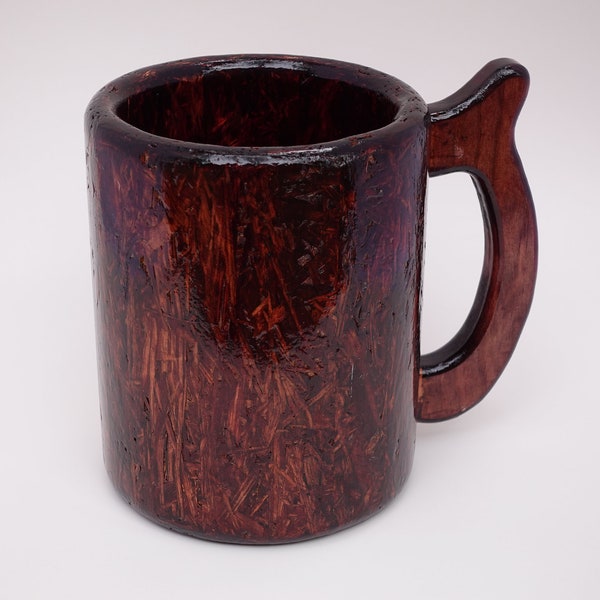 Medieval Inspired Drinking Tankard-Laminated (Red Mahogany)