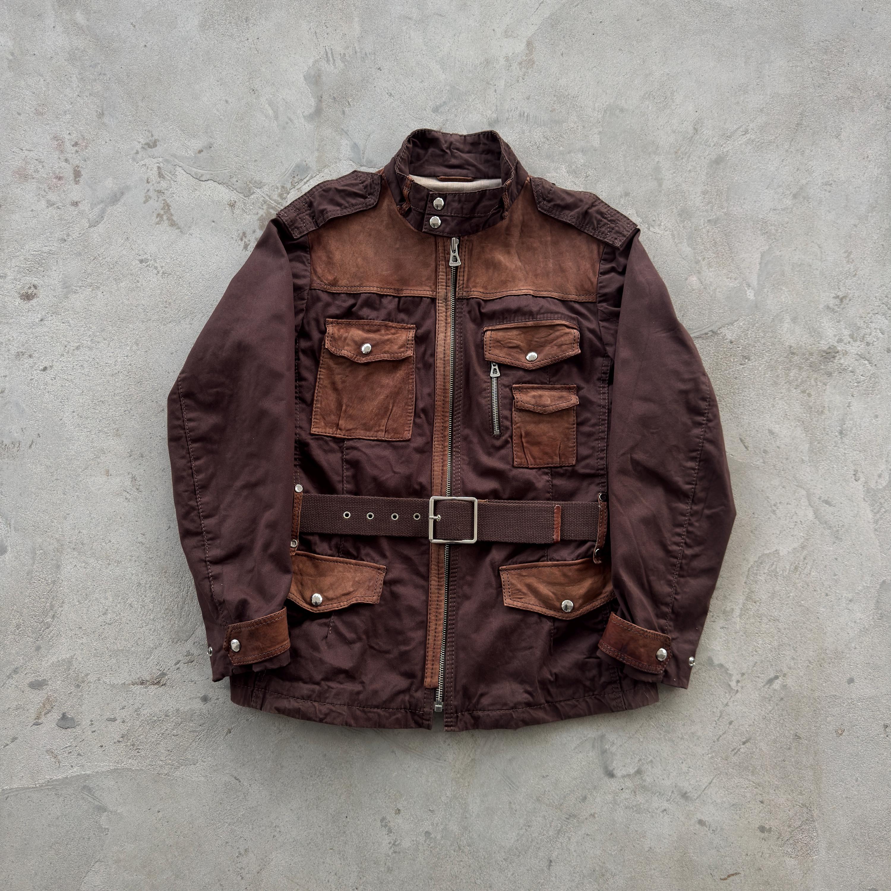 Vintage Hugo Boss Leather Jacket - Etsy
