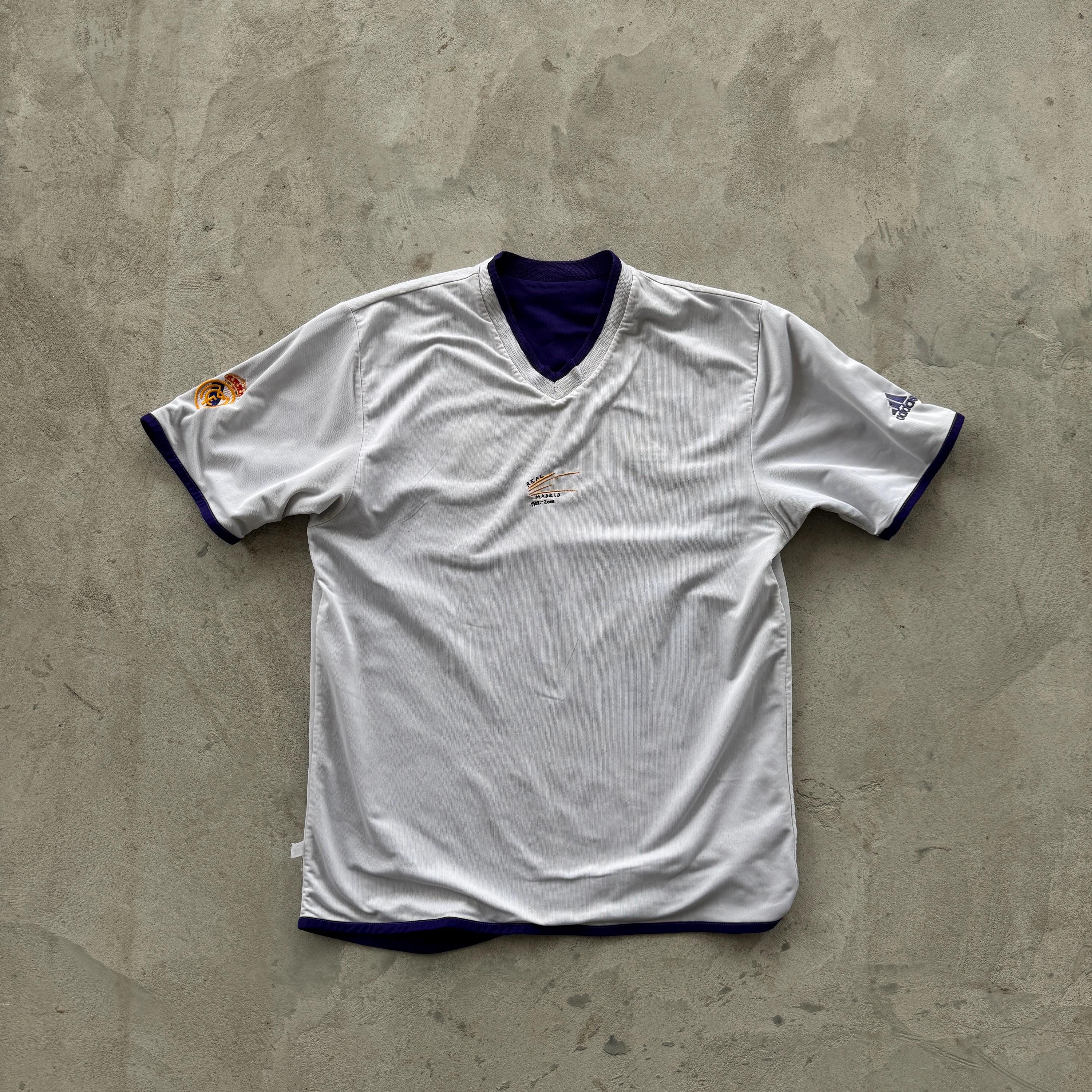 Vintage 2002 Adidas Siemens Mobile Real Madrid Reversible