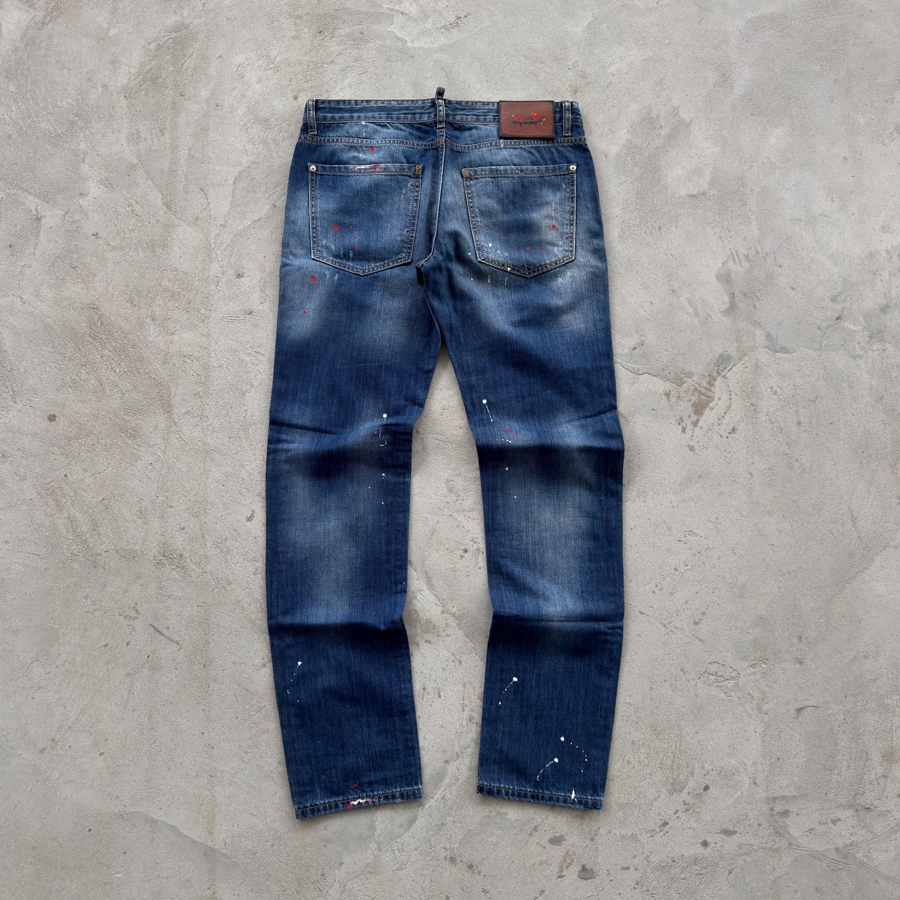 DSQUARED2 スキニーデニム 48 (IT) ブルー Dsquared 2 jeans - Etsy 日本