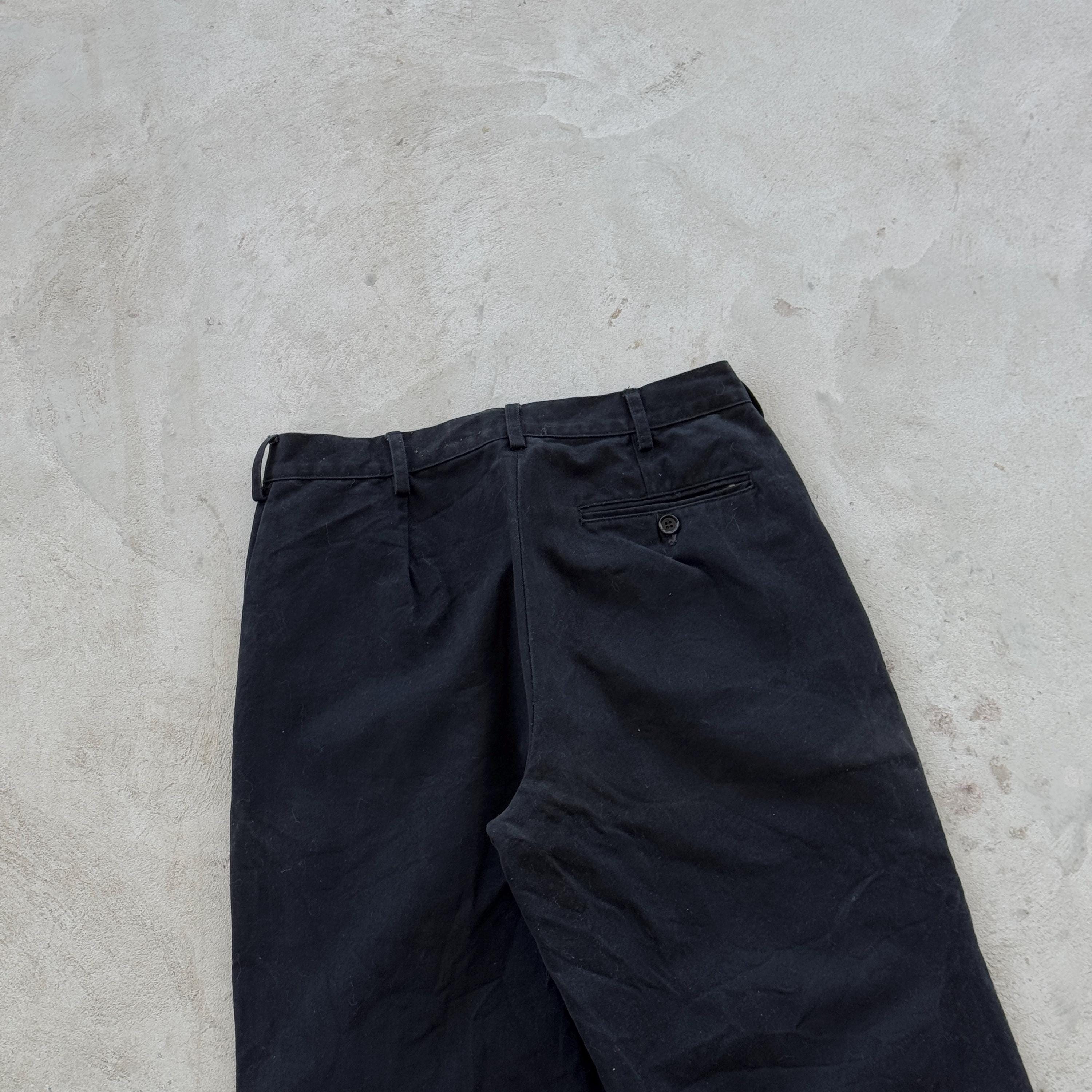パンツ 90s Katharine hamnett slacks archive Vintage 90s Katharine Hamnett Pants Size 29 Black - Etsy UK