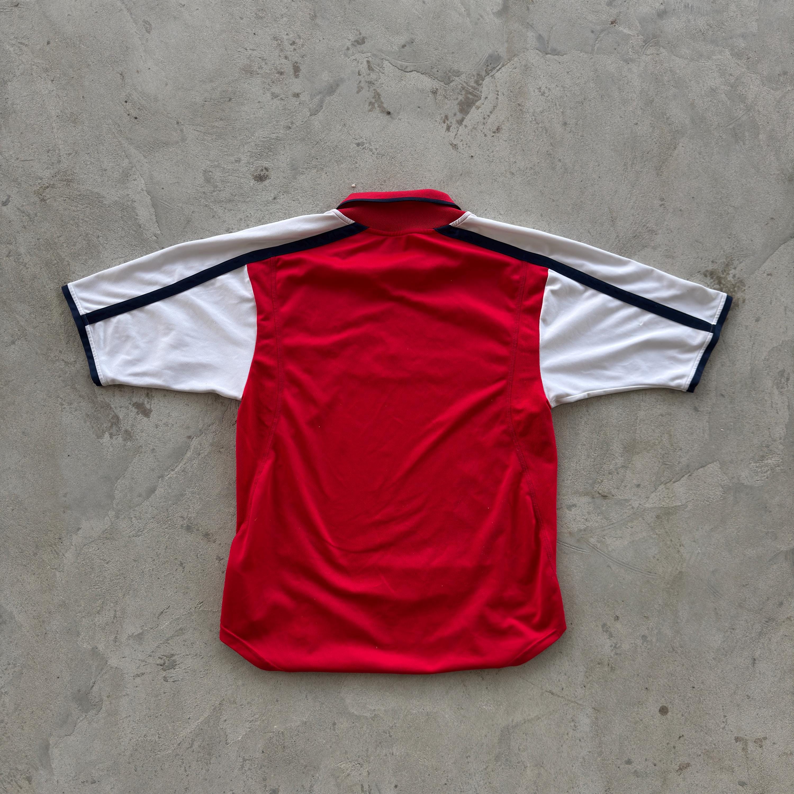 Vintage Arsenal Dreamcast Nike Football Shirt Red White Home