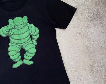 Vintage 90s Kaws Originalfake Tee Shirt Size M Black - Etsy