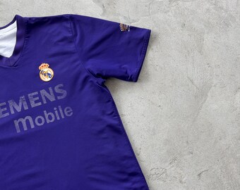 Vintage 2002 Adidas Siemens Mobile Real Madrid Reversible