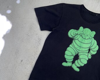 Vintage 90s Kaws Originalfake Tee Shirt Size M Black - Etsy