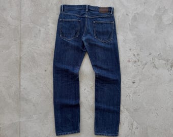 Vintage AllSaints Japan Selvedge Denim Jeans Größe 32 Blau
