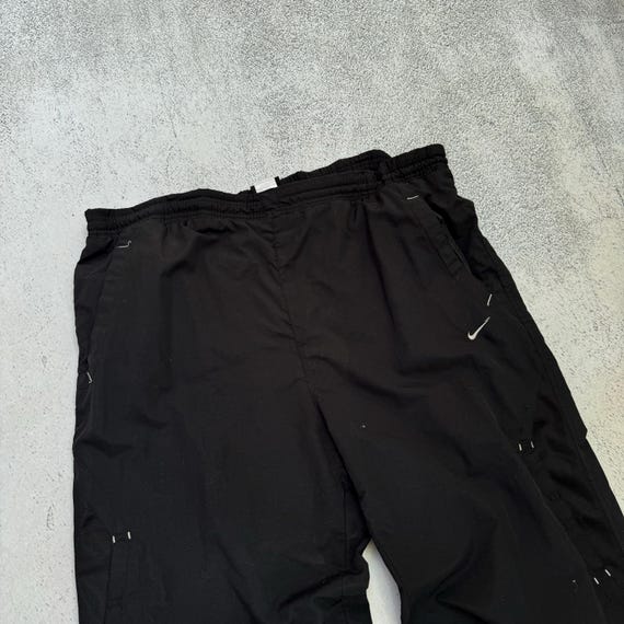 Vintage 90s Nike ACG Nylon Track Pants Parachute Baggy Size L Black Etsy UK