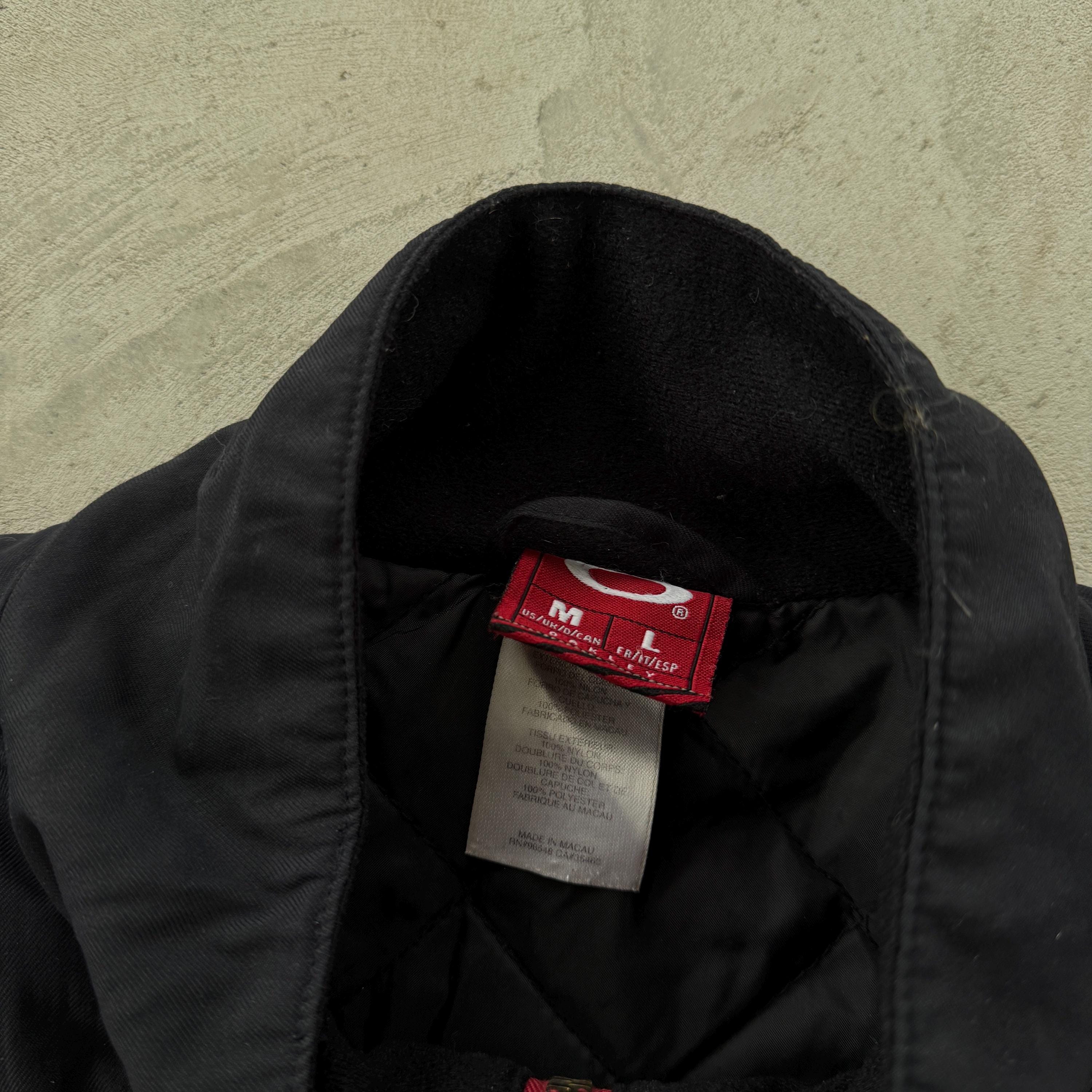 ジャケット・アウター 90s oakley archive nylon jacket black m RARE 90s Oakley G Software Tech Utility Nylon Jacket Black