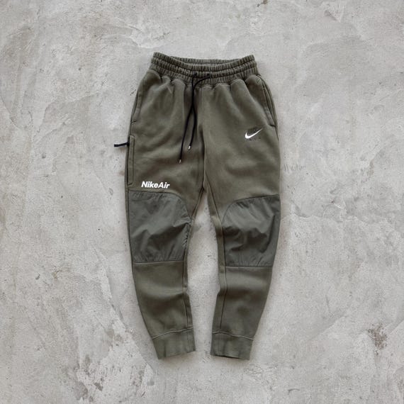 army green nike sweatpants