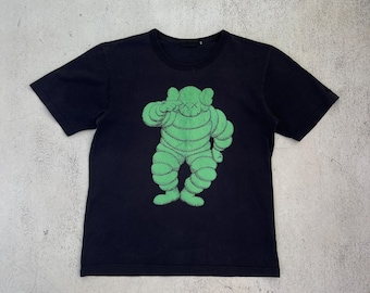 Vintage 90s Kaws Originalfake Tee Shirt Size M Black - Etsy