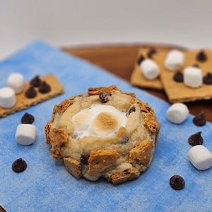 Gourmet S'mores Cookie, S’mores Cookies, S’mores, Gourmet cookies, Gifts for him and her, Comfort Gift for Women