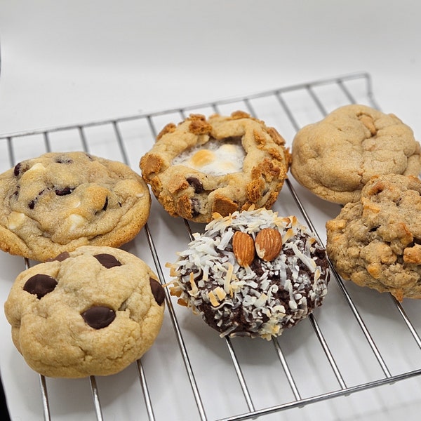 Gourmet Cookies, Variety Flavors, Fresh Baked, Comfort Gift