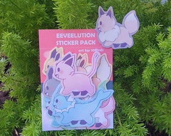 Gehen EEVEELUTION Vinyl Sticker Pack!
