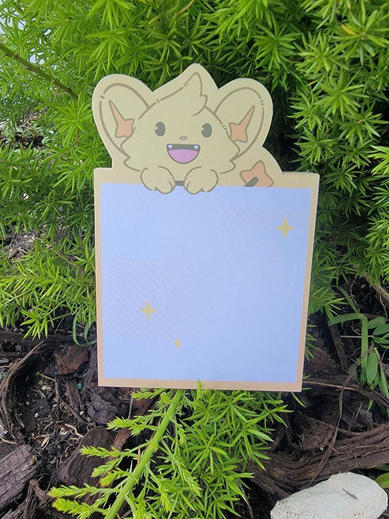 かわいいメモパッド！ピカピカのシンクス！ 画像 4