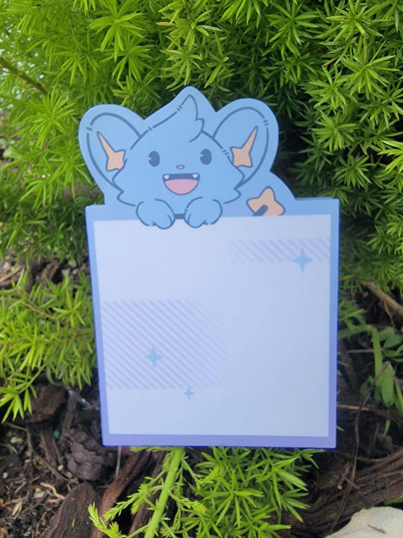 かわいいメモパッド！ピカピカのシンクス！ 画像 2