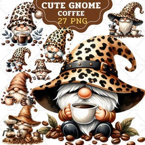 Coffee gnome PNG, Coffee gnome sublimation, coffee gnome watercolor, coffee gnome Clipart, Coffee for Shirt, Coffee image, coffee PNG