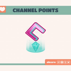 OG FFVII Save Point Ícone de ponto do canal || 1 Emote Estático para Twitch/Youtube/Discord || Ativos pré-fabricados de Final Fantasy