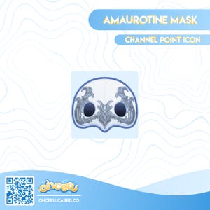 FFXIV Amaurotine Mask Channel Point Icon || 1 Static Emote for Twitch / Youtube / Discord || Ascian || Ancient Mask || Final Fantasy Emote