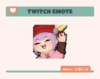 FFXIV Erenville Blow Kiss Emote 1 Static Emote for Twitch / Youtube