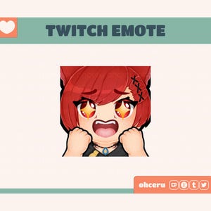 FFXIV G&#39;raha Tia Wow Emote || 1 Animated Emote for Twitch / Youtube / Discord || Cute Final Fantasy FF14 Emote