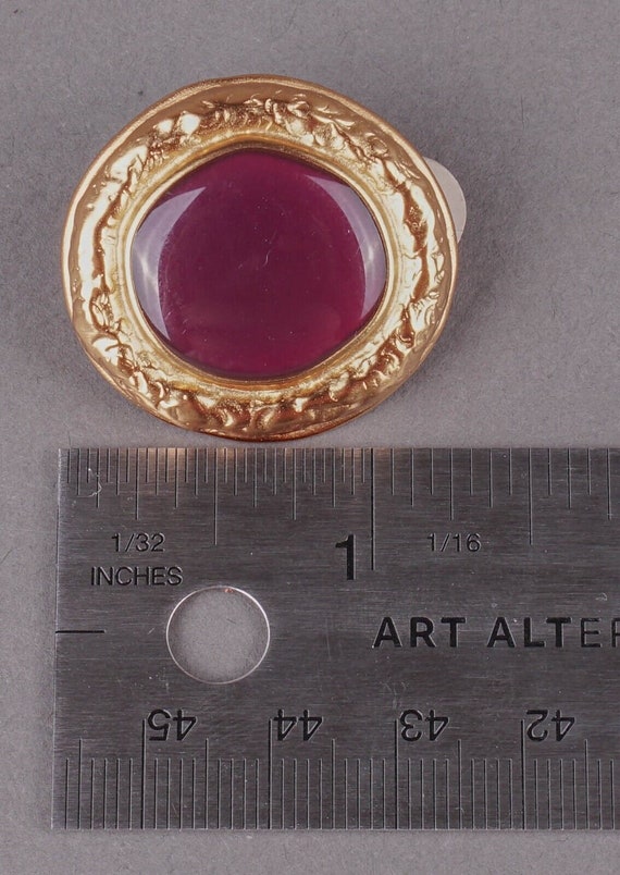 Anne Klein Designer Couture Runway Vintage Caboch… - image 7