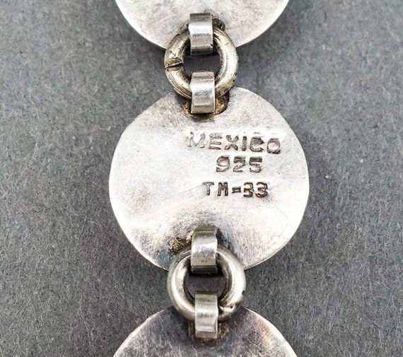 Vintage Taxco Mexico 925 Sterling Silver TM-33 Mu… - image 8