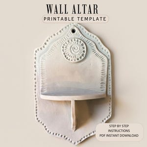 Keramik Wandaltar Keramik Vorlage: Plattenbau Vorlage (PDF-Muster)