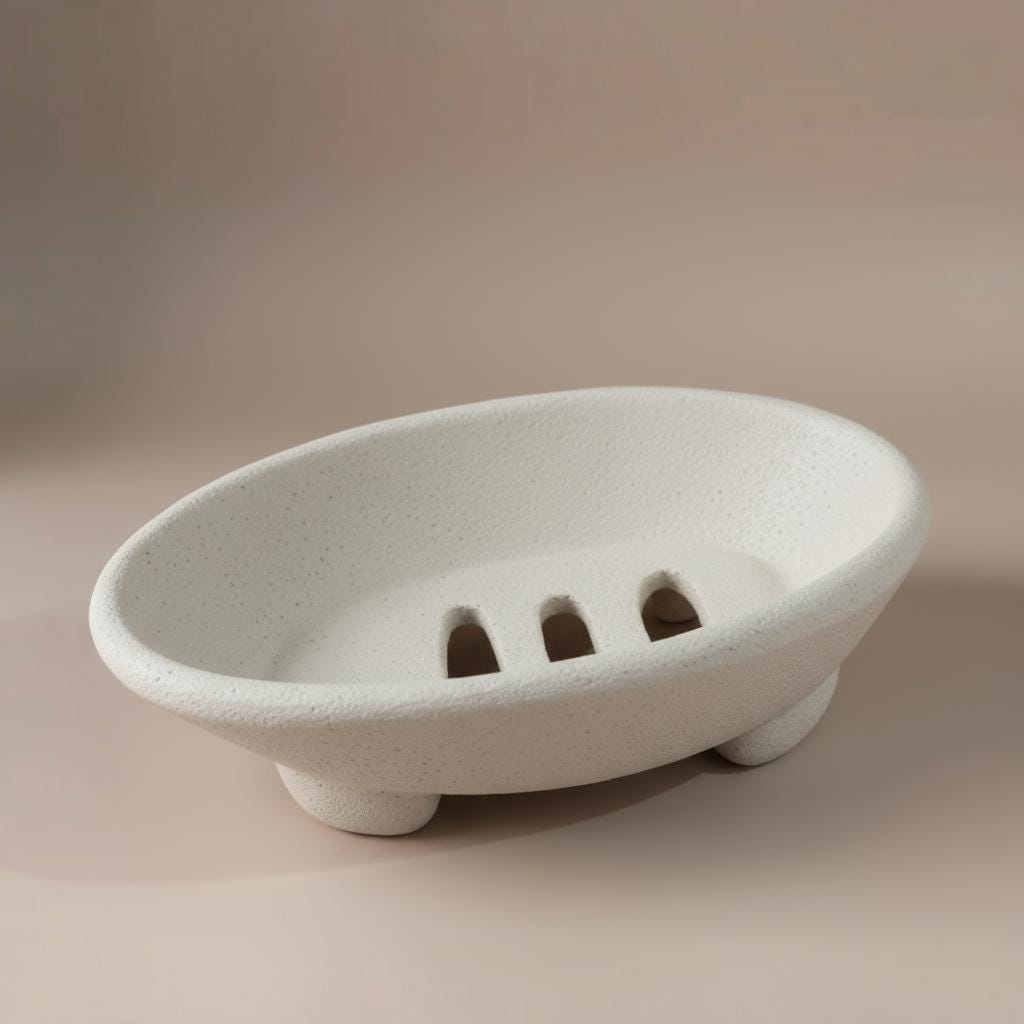 Ceramic Soap Dish Pottery Template: Slab Build, Draining Design (PDF ...