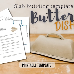 Butter Dish Pottery Template Pottery - Il 300x300.5837633975 Nlqi 