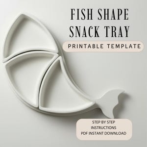 Bandeja de refrigerio Plantilla de cerámica: Patrón de construcción de losas (PDF)