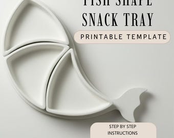 Bandeja de refrigerio Plantilla de cerámica: Patrón de construcción de losas (PDF)