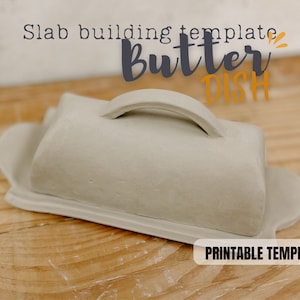Butter Dish Pottery Template Pottery - Il 300x300.5789562844 3edr 