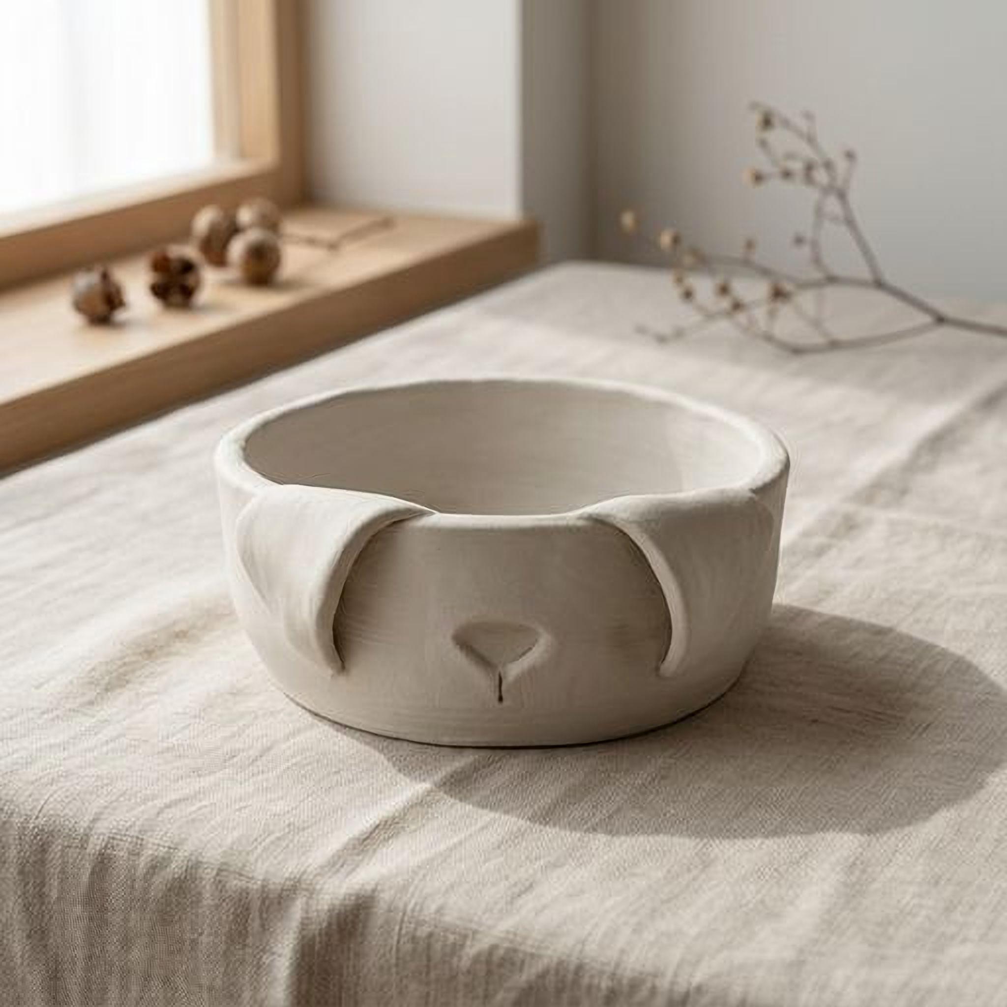 Dog Bowl Pattern Dog Bowl Pottery Template: Slab Building PDF Pattern (digital Download ...