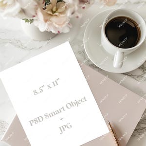 Vrouwelijk papiermodel van 8,5 x 11: cv, briefpapier (PSD, JPG)