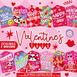 Valentines Tags / Valentine's Day Cards
