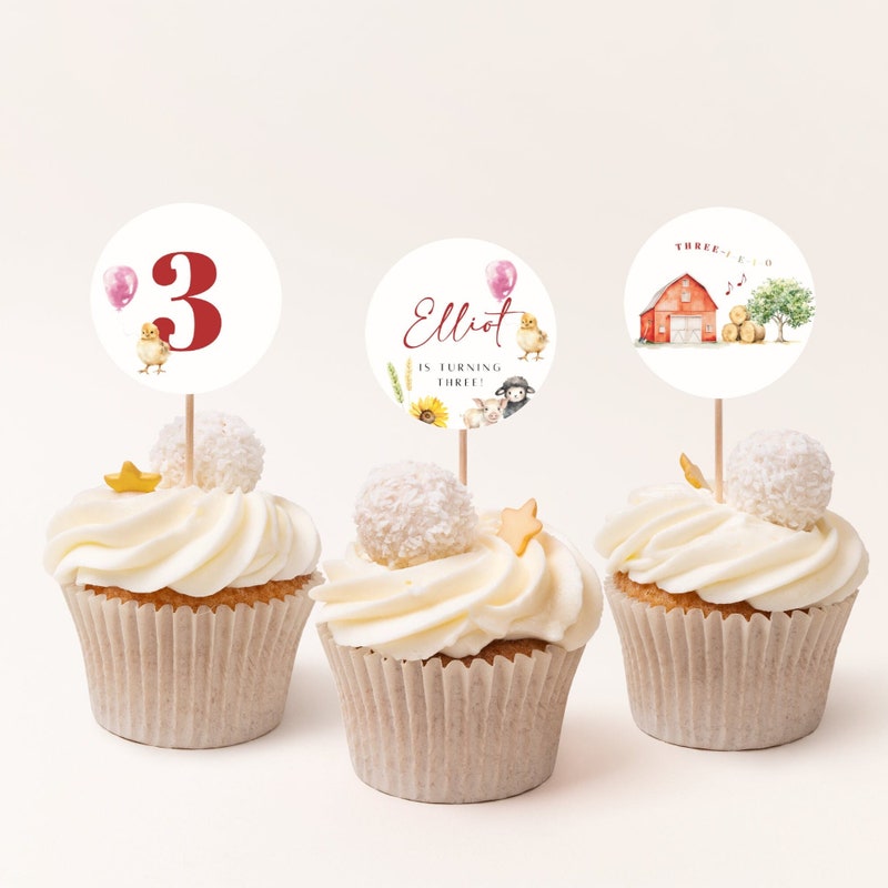 Food Case Topper Mcdonalds Cupcake Toppers - Etsy