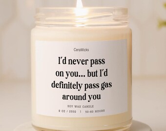 Funny Valentine's Day Candle, Sarcastic Cadle Gift For Couples, Relationship Gift, Anniversary Gift, Christmas Gift Soy Candle 9oz