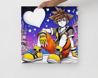 Kingdom Hearts Sora | Canvas
