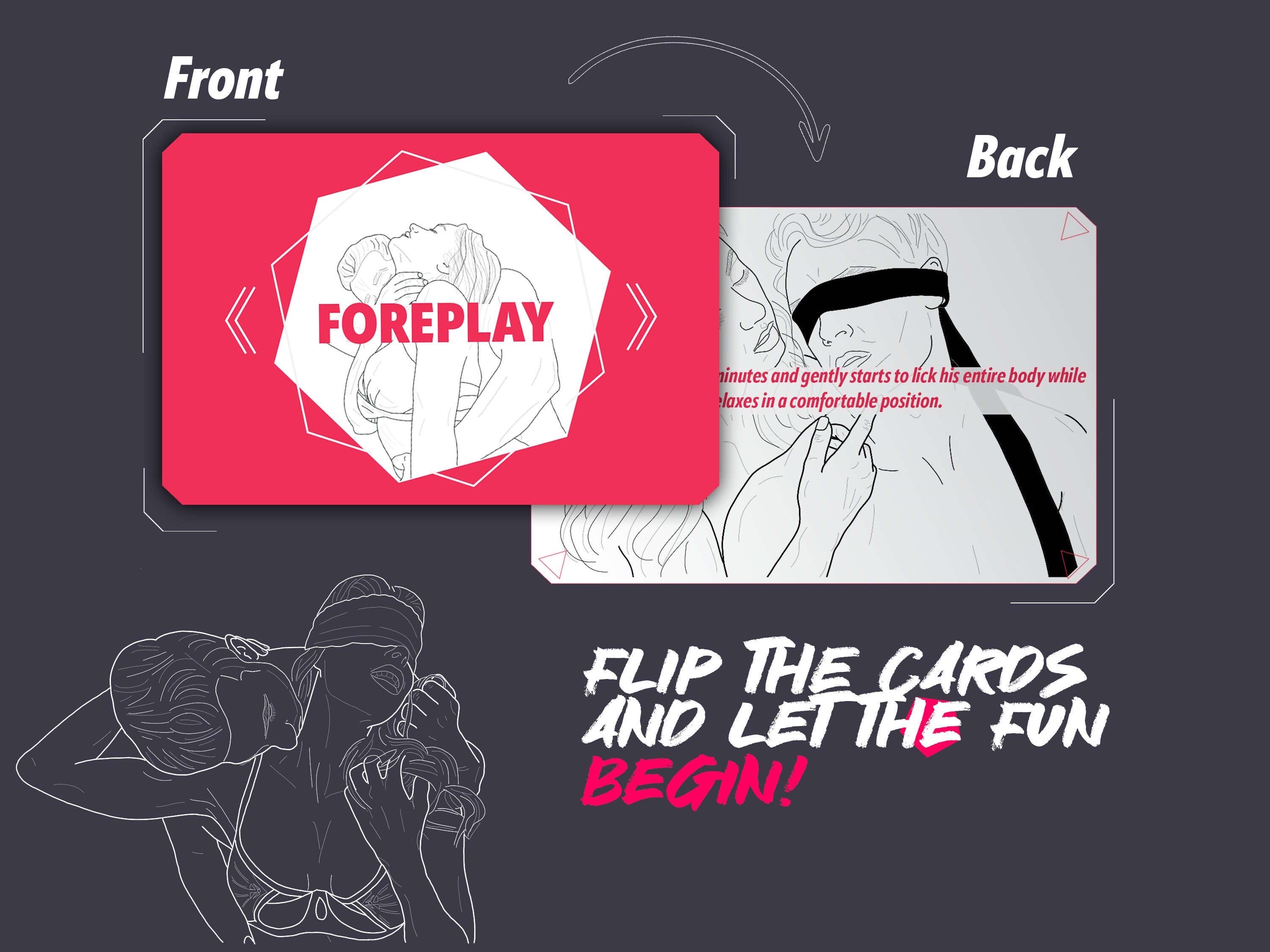 Sex Cards Kinky Printable Cards Game Sex Anniversary Gift Adult Date ...