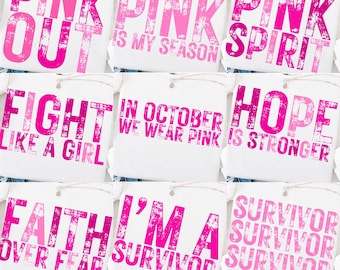 Brustkrebs Bewusstsein PNG Bundle Retro Brustkrebs Shirt Design We Wear Pink PNG Pink Oktober Designs Pink Ribbon Grafik png