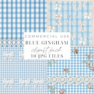 Blue And White Coquette Clipart Blue Toile Digital Paper JPG Blue Bows Flowers Preppy Blue Backgrounds Baby Shower Invitations Printable
