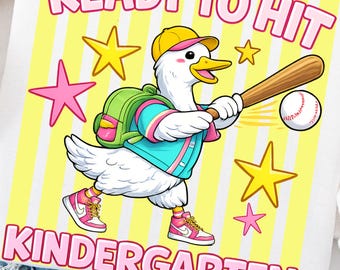 Kindergarten Graduierung Shirt PNG Preppy Zurück zu Schule PNG Bereit, Kindergarten PNG Lustige Kindergarten Schule T-Shirt Digitale Datei zu schlagen