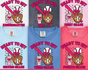 Zurück zu Schule PNG Bündel Erster Schultag Shirt PNG Niedlicher Kindergarten Design PNG Kokette Sommer Mädchen T-Shirt Grafik Digitale Datei