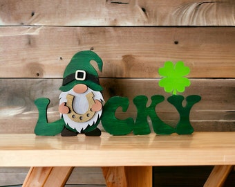 Lucky Gnome Sign