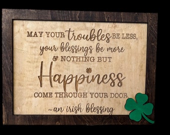 Irish Blessing Sign