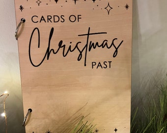 Christmas Card Keeper Book