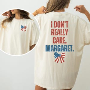 I Don&#39;t Really Care Margaret, Funny JD Vance, JD Vance Shirt, Funny Republican Gift, Funny Trump Shirt, Republican Shirt, Trump Vance Shirt