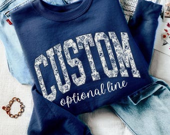 Custom Sweatshirt, Custom Toile Shirt, Custom Floral Shirt, Custom Text, Vintage Sweatshirt, Custom Gift For Her, Custom Mothers Day, Mimi