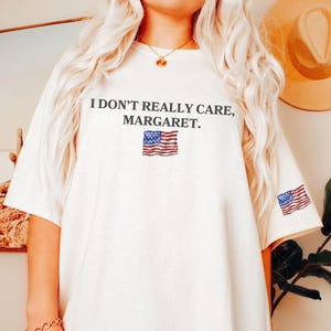 I Don&#39;t Really Care Margaret Shirt, Funny JD Vance Shirt, Vance Shirt, Trump Vance Shirt, Conservative Shirt, Funny Trump Shirt, Trump Shirt