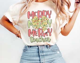 Christmas Teacher Shirt, Christmas Teacher, Holiday Teacher, Teacher Shirt, Teaching Shirt, Cute Christmas Shirt,Christmas Shirt For Teacher